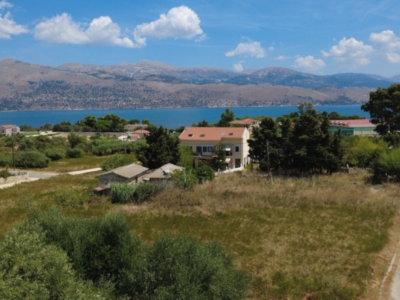 Lixouri Prime Corner Plot with Sea & Mountain Views