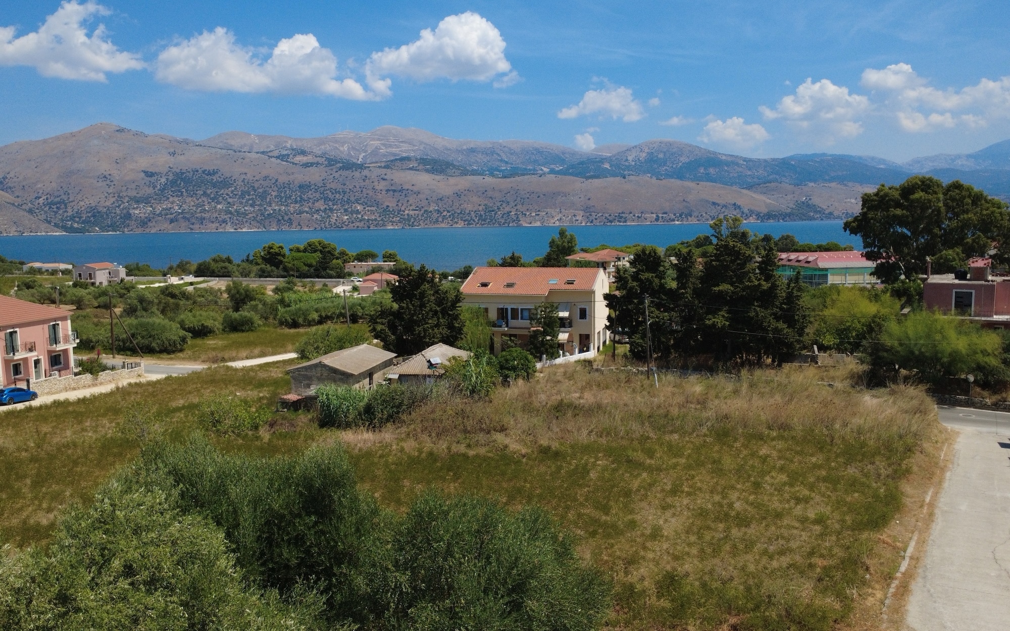 Lixouri Prime Corner Plot with Sea & Mountain Views