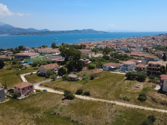 Lixouri Prime Corner Plot with Sea & Mountain Views