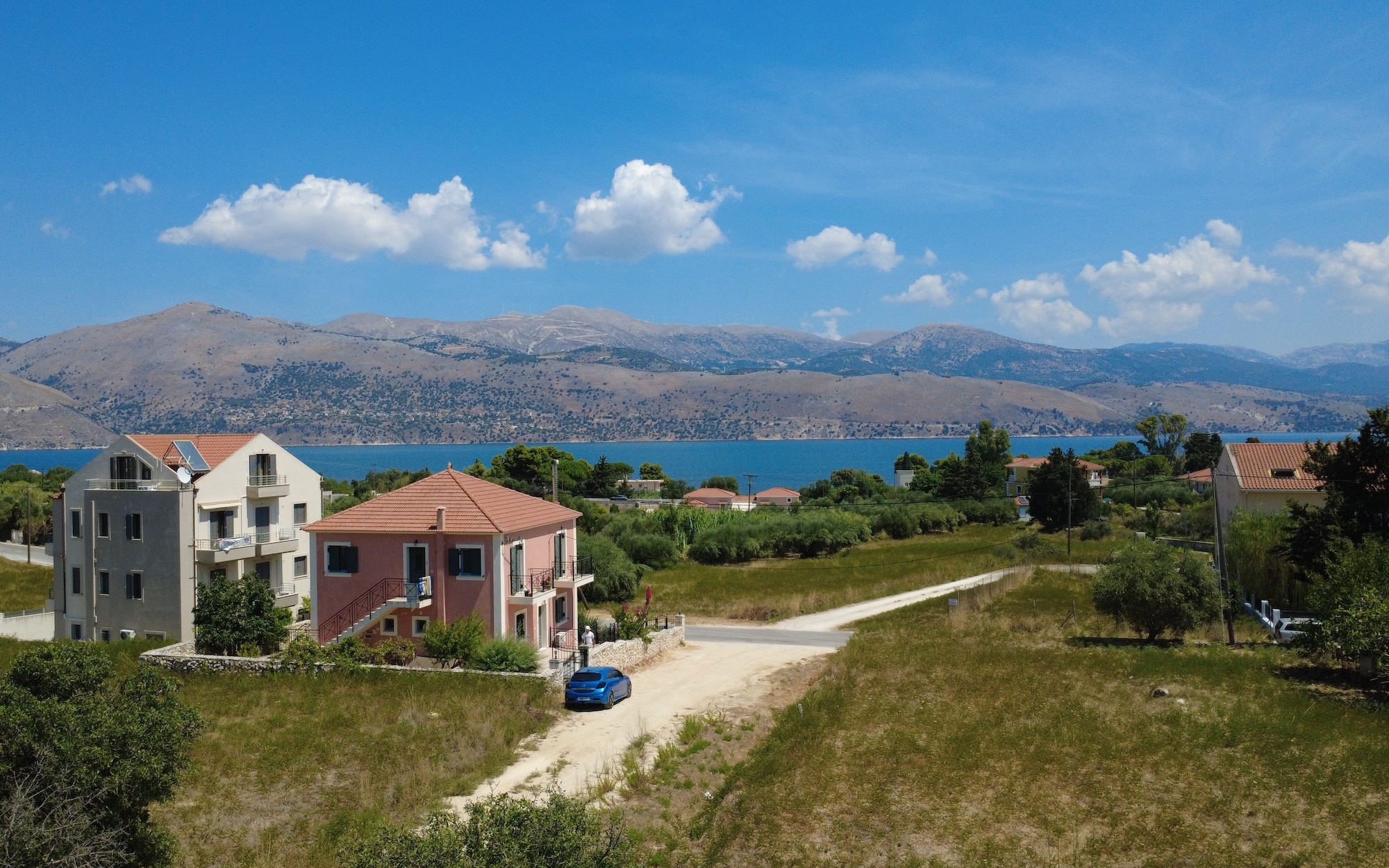 Lixouri Prime Corner Plot with Sea & Mountain Views