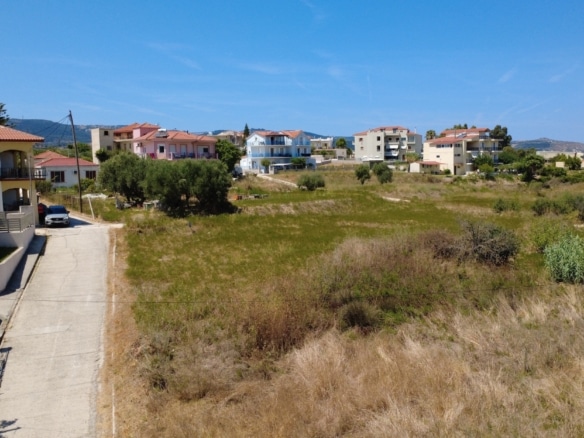 Lixouri Prime Corner Plot with Sea & Mountain Views