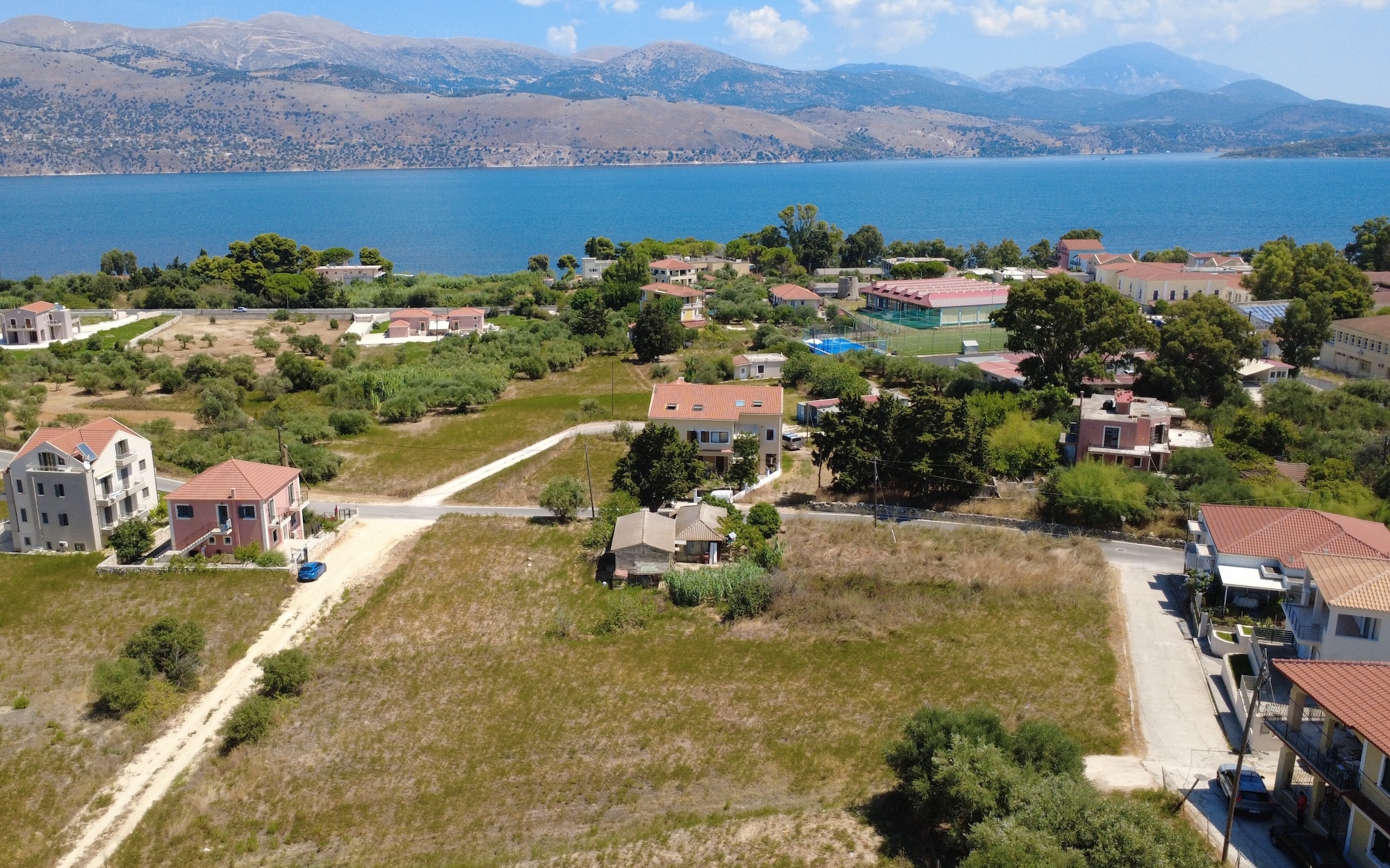 Lixouri Prime Corner Plot with Sea & Mountain Views