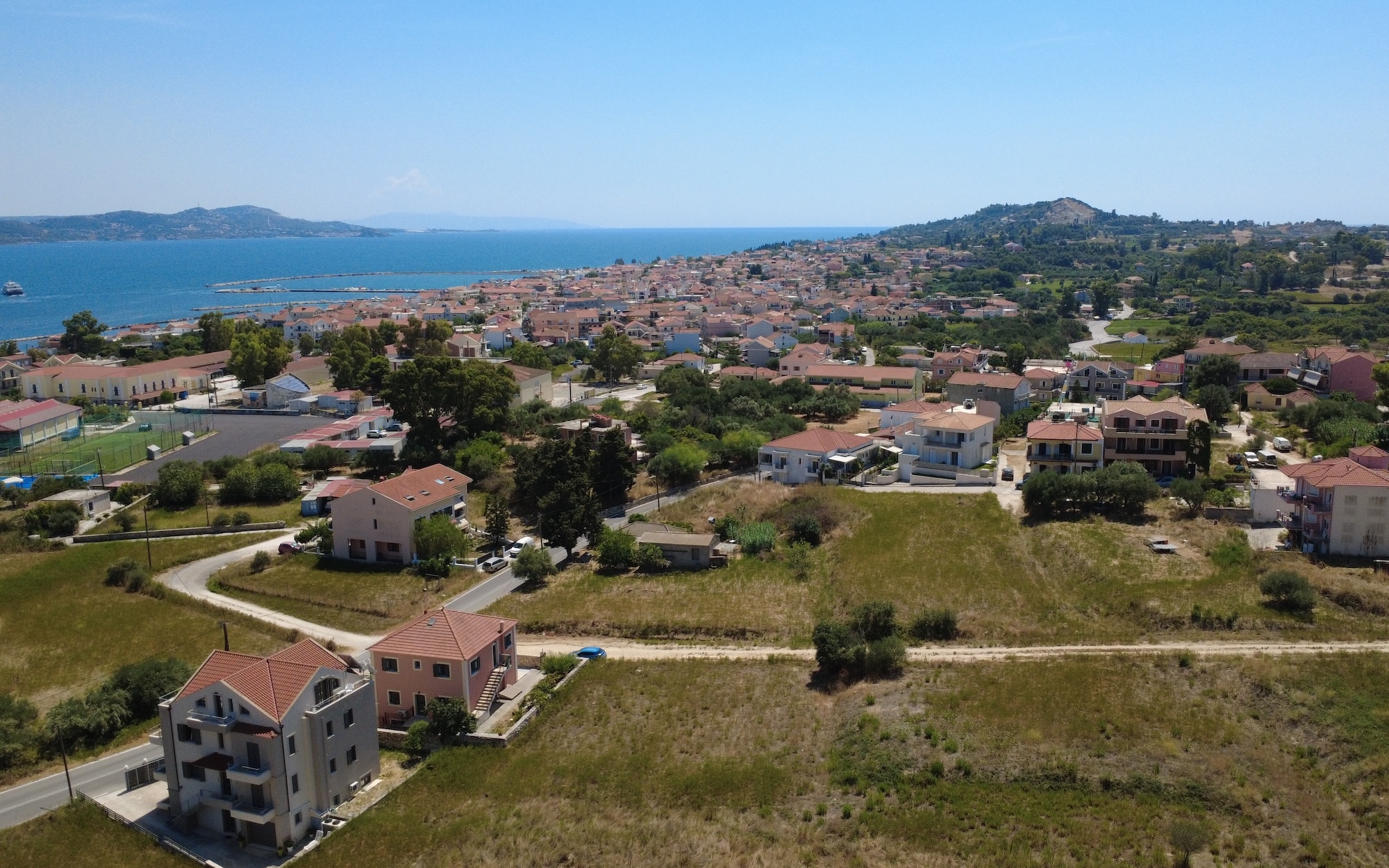 Lixouri Prime Corner Plot with Sea & Mountain Views