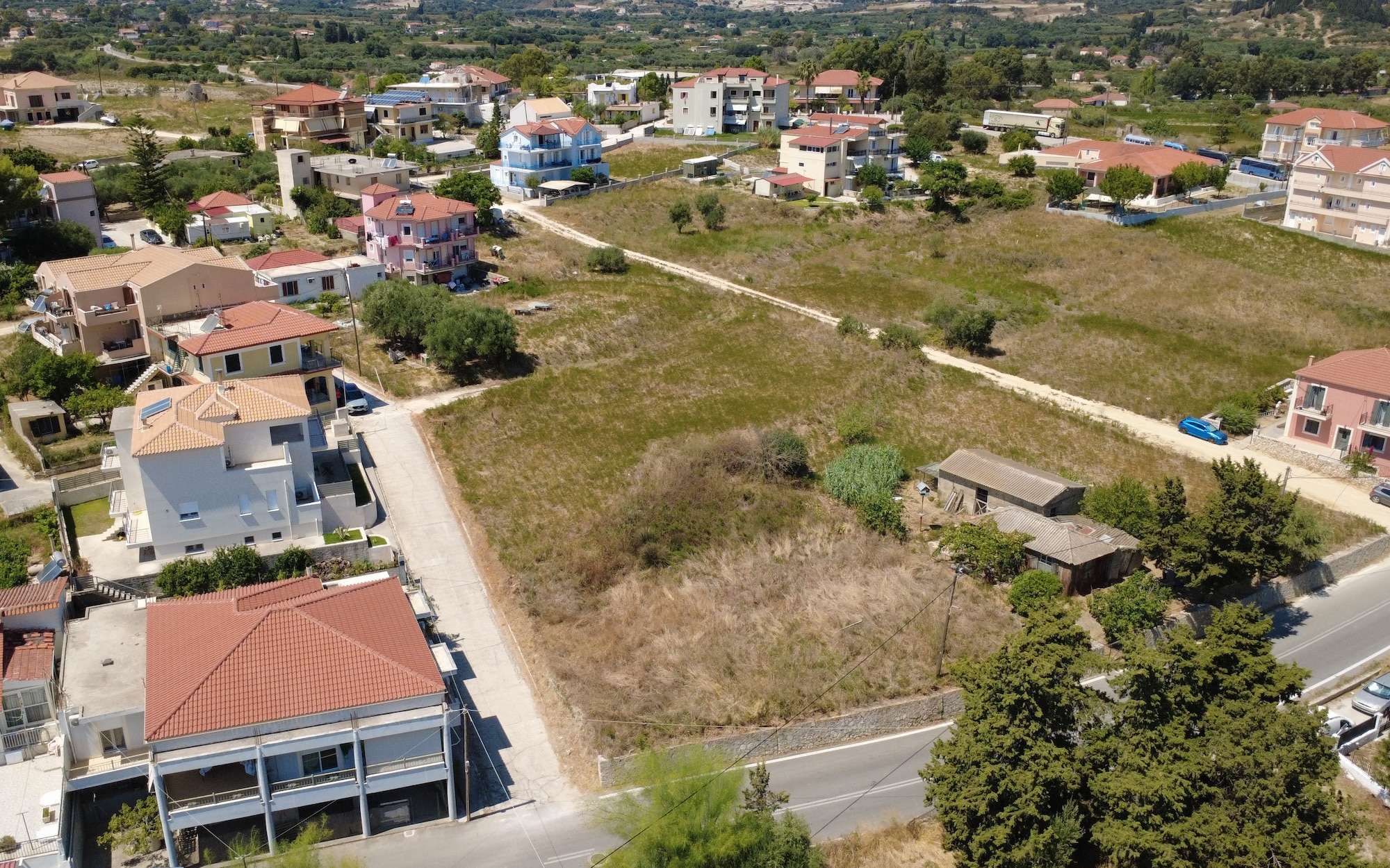 Lixouri Prime Corner Plot with Sea & Mountain Views