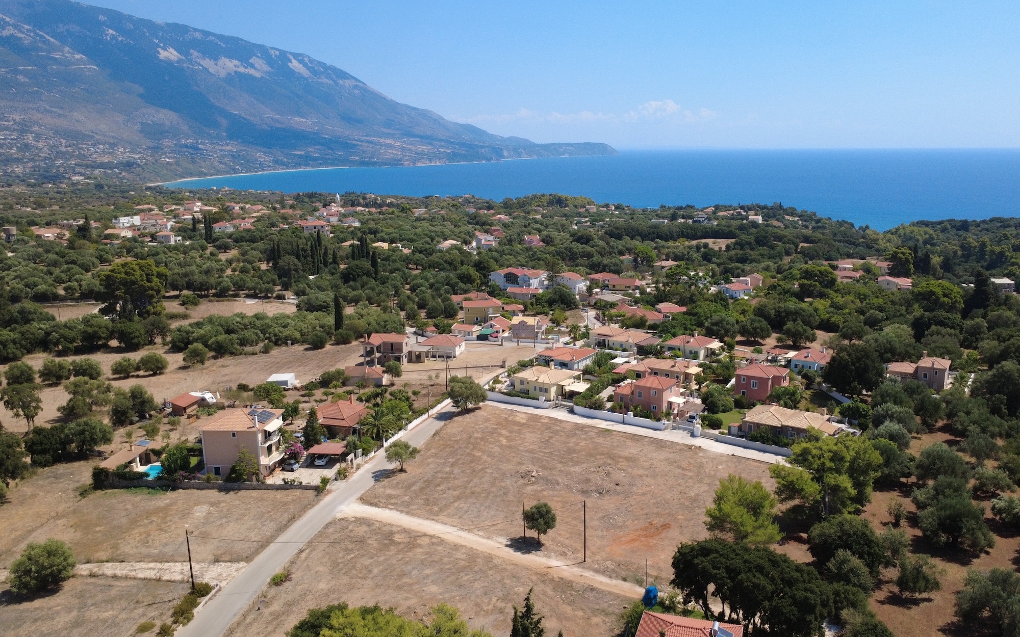 Kountourata Spacious Building Plot for Sale in Kefalonia