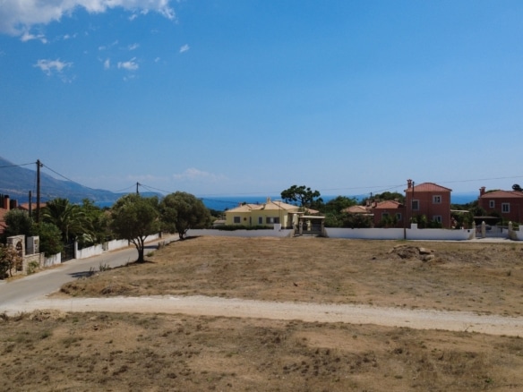 Kountourata Spacious Building Plot for Sale in Kefalonia