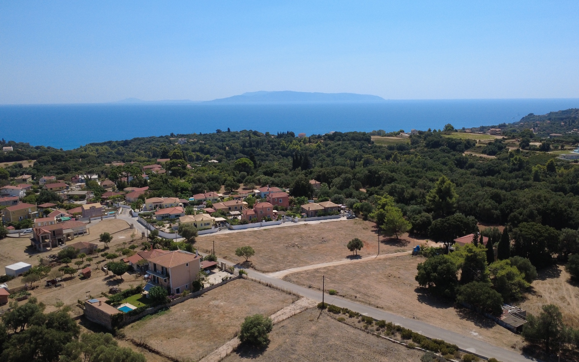 Kountourata Spacious Building Plot for Sale in Kefalonia
