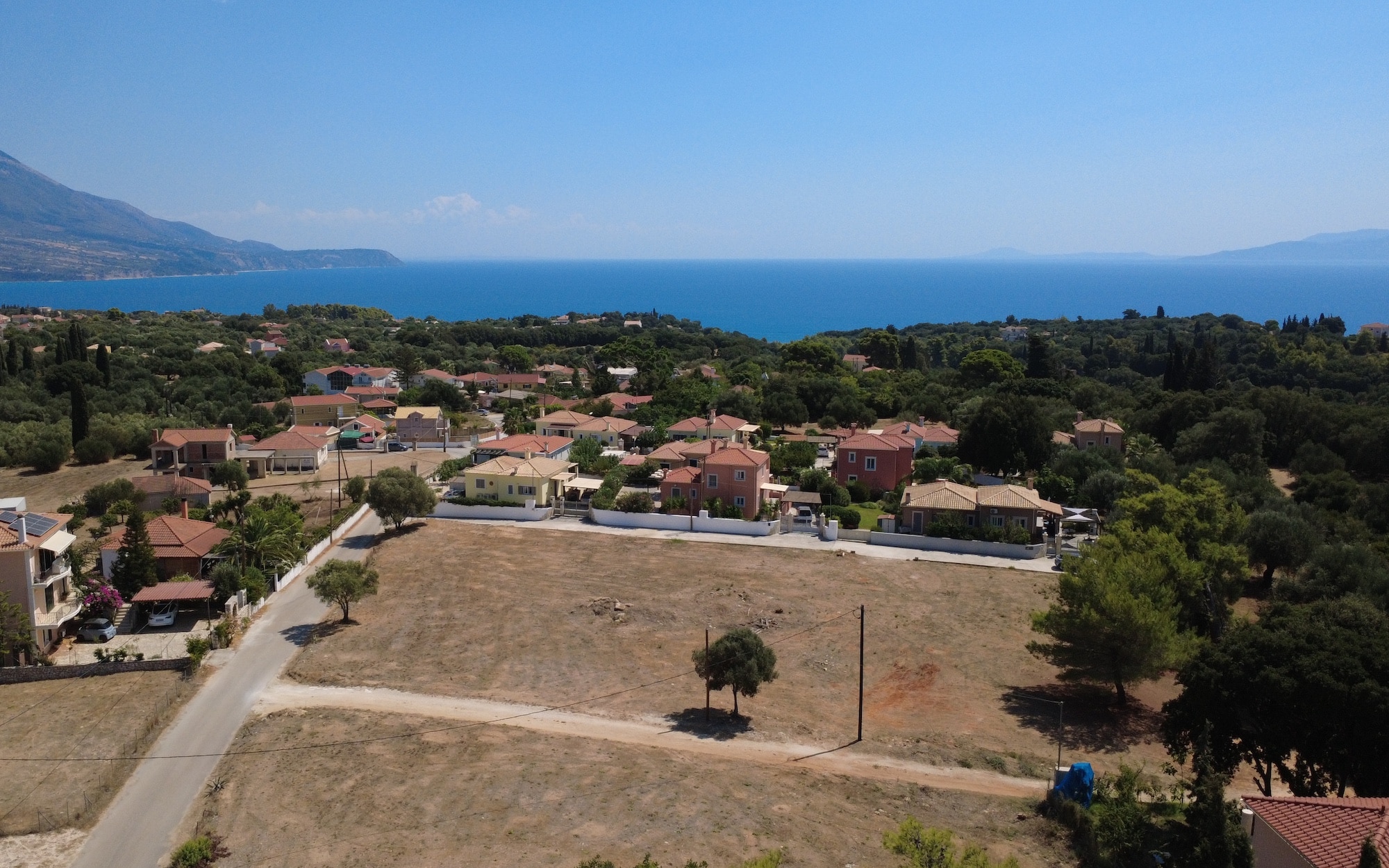 Kountourata Spacious Building Plot for Sale in Kefalonia