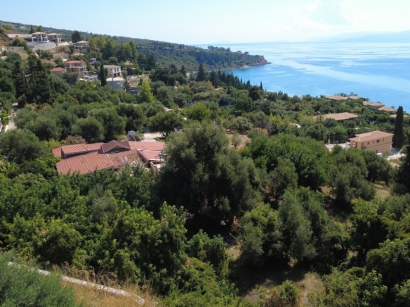 Lourdas Premium Plot with Endless Ionian Sea Views