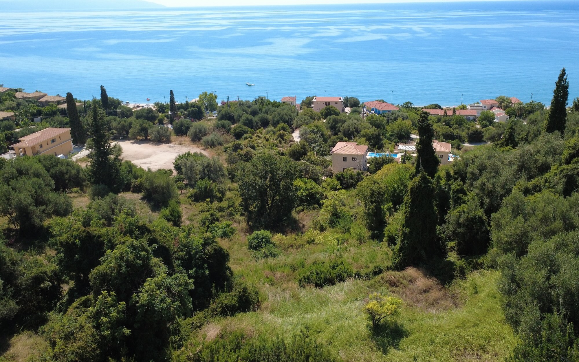Lourdas Premium Plot with Endless Ionian Sea Views