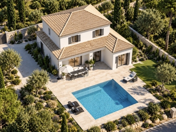 Lourdas Hills Exclusive Villa with Panoramic Ionian Views